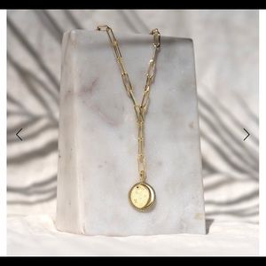 Melinda Maria Star Lariat Necklace